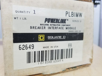 SQUARE D PLBIM-W  BREAKER INTERFACE MODULE