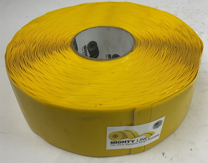 MIGHTY LINE YELLOW DURABLE FLOOR TAPE 3" X 100'