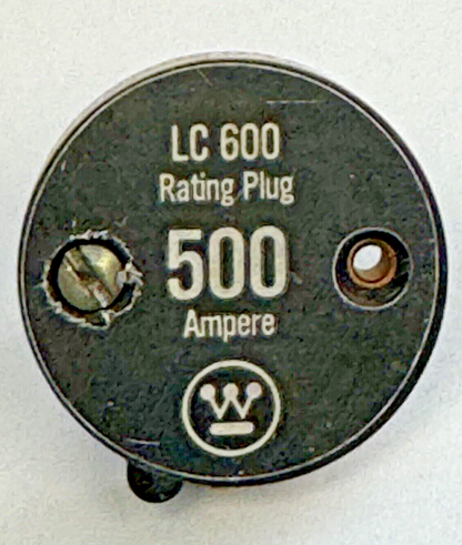 WESTINGHOUSE - LC 600 500A - RATING PLUG - 6LC500 - 500 AMPERE