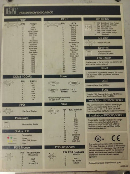 BR AUTOMATION 5P50:CM-SVX101-01 IPC5000/5600/5000C/5600C