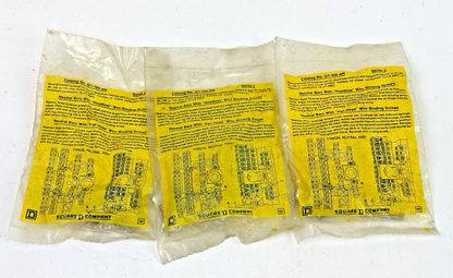 SQUARE D * LOT OF 3* - Q1-100AN - NEUTRAL TERMINAL KIT - NEW OLD STOCK