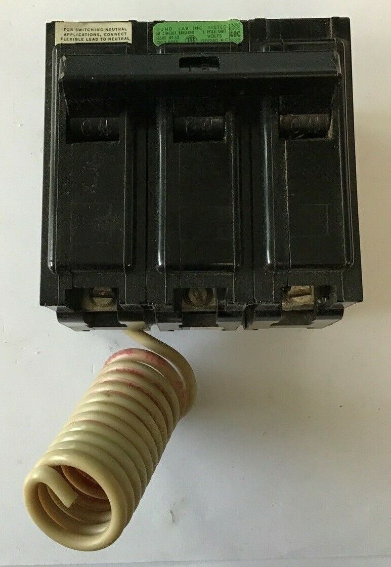 ITE QG3-B015 NEUTRAL SWITCH CIRCUIT BREAKER 15AMP 120/240VAC