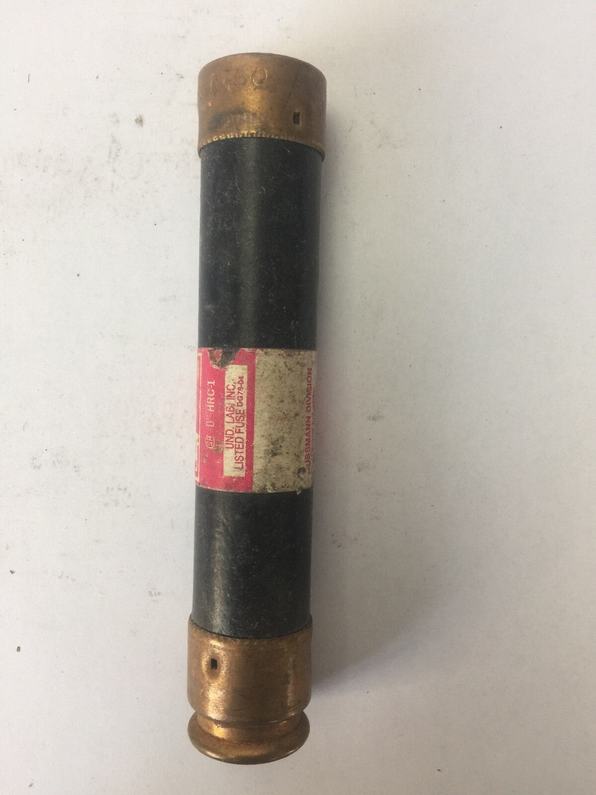 FUSETRON FRS-R-50 CLASS RK5 DUAL ELEMENT TIME DELAY FUSE 600VAC (LOT OF 3)