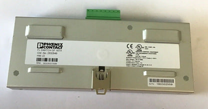 PHOENIX CONTACT FL SWITCH SF 16TX ETHERNET MODULE 24VDC