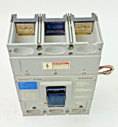 SIEMENS - LXD62B600A - BREAKER W/ A01JLDLV LOW VOLT AUX SWTCH 2 POLE/600A/600VAC