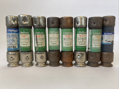 LITTELFUSE FLNR60 FUSE 60AMP 250VAC (LOT OF 8)