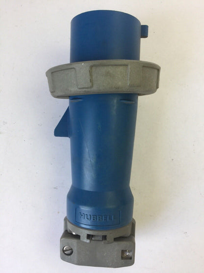 HUBBELL 530P2W PIN & SLEEVE WATERTIGHT PLUG 30A 120/208VAC