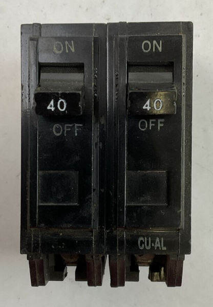 GE TQL2140 CIRCUIT BREAKER 2POLE 40AMP 120/240VAC