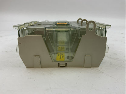 BUSSMANN JM60100-3CR FUSE HOLDER 600V 100A CVRI-J-60100 FUSE COVER