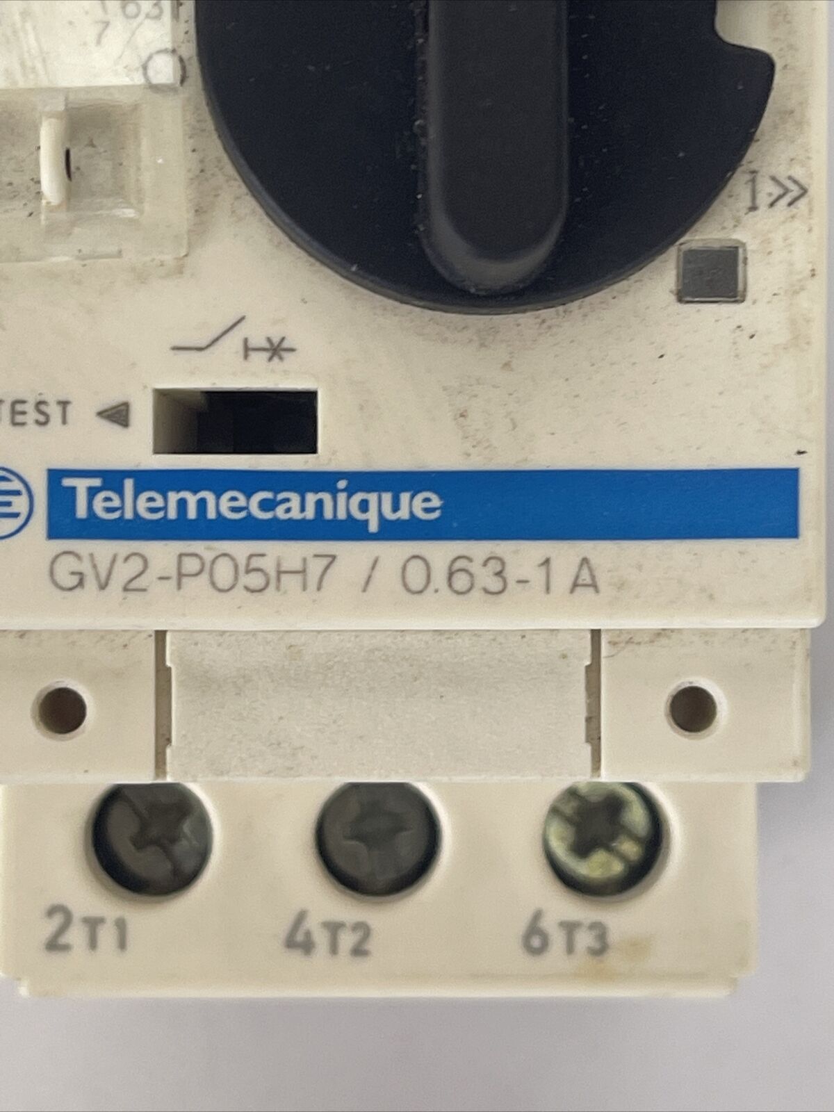 TELEMECANIQUE GV2-P05H7/0.63-1A MANUAL MOTOR STARTER TRIP 0.63-1A