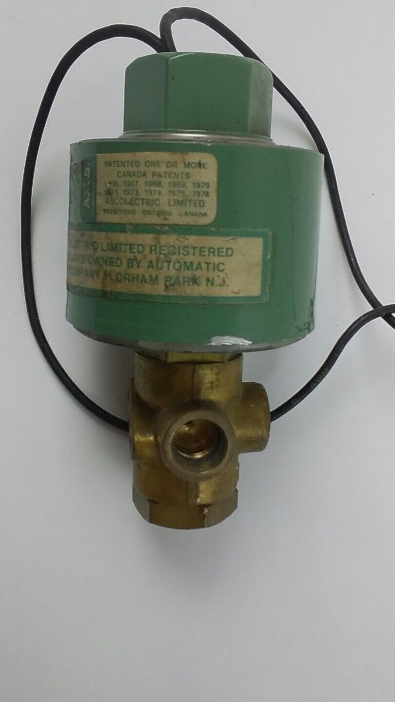 ASCO 8320A20 SOLENOID VALVE USED
