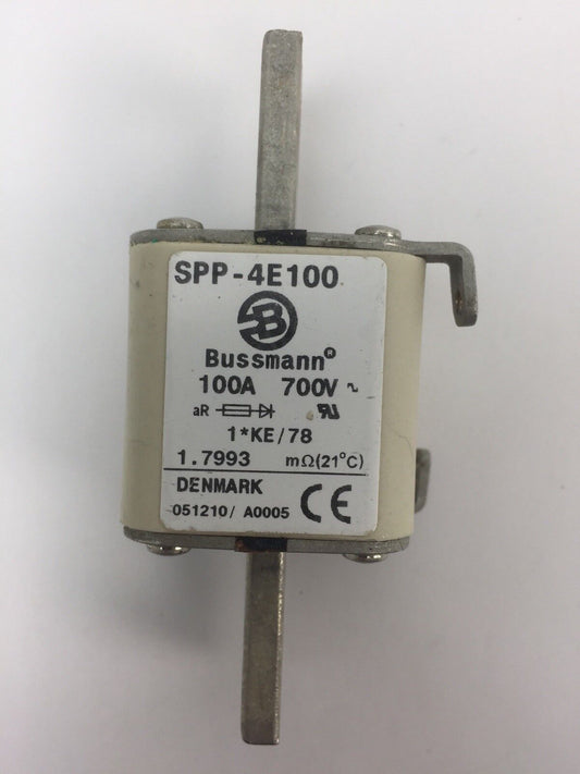 BUSSMANN SPP-4E100 SEMITRON FUSE 100A 700V