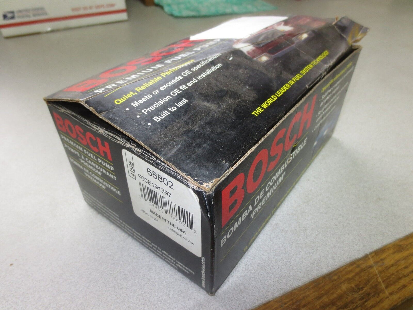 BOSCH 68802 MECHANICAL FUEL PUMP - NEW SURPLUS in ORIGINAL BOX - F00E191397