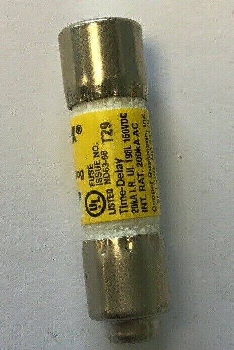 BUSMANN LOW PEAK LP-CC-6 TIME DELAY FUSE CLASS CC 600V***LOTOF2***