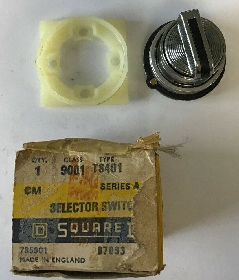 SQUARE D 9001 TRS401 SELECTOR SWITCH  SER.A