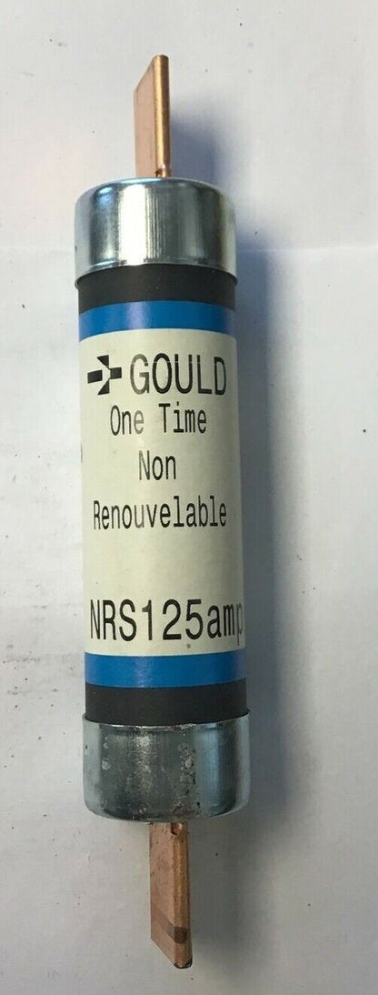 GOULD NRS125 ONE TIME FUSE 125A 600VAC 10KA