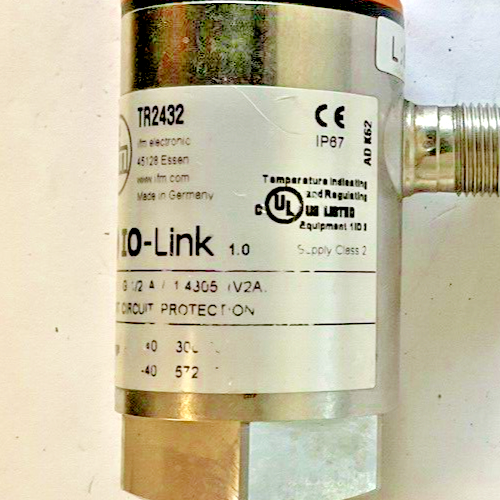 IFM TR3432 TEMPERATURE SENSOR 32VDC IO-LINK