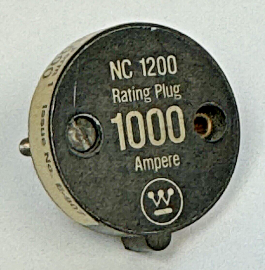 WESTINGHOUSE - 12NC1000 - RATING PLUG - NC1200 - 1000 AMPERE