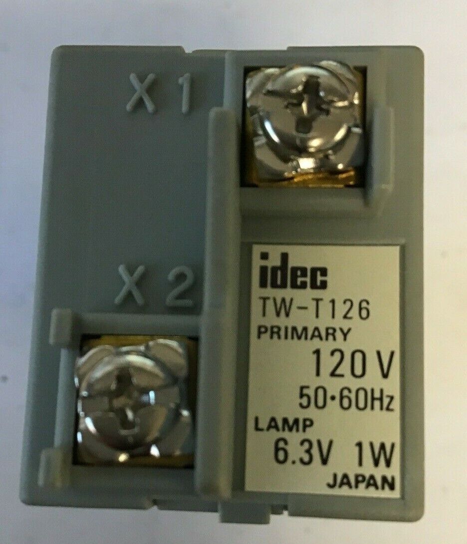 IDEC PUSH BUTTON AVLW424611-R 120-600VAC 110-600VDC