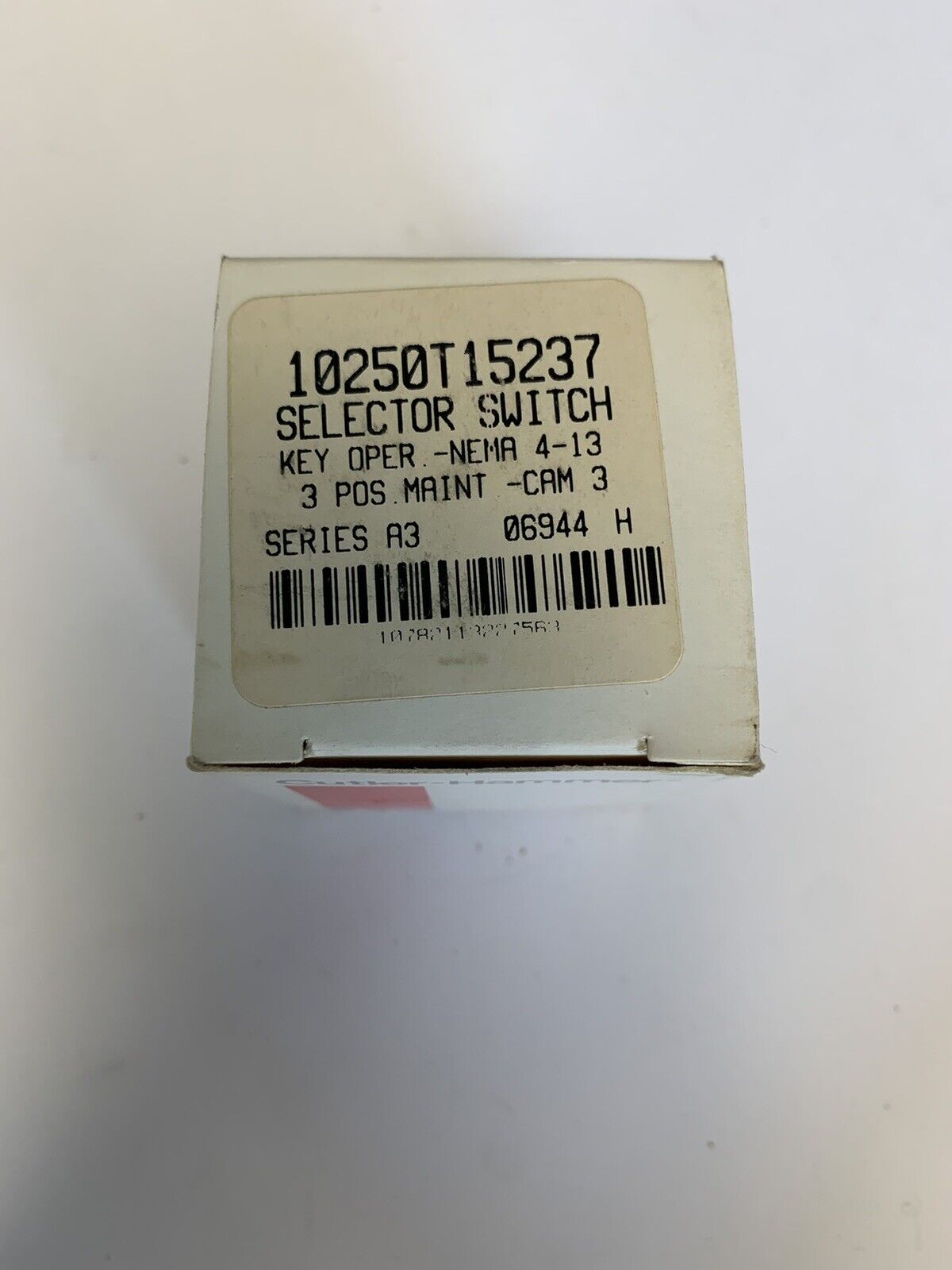 Cutler-Hammer 10250T15237 Selector Switch Series A3