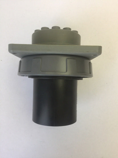 HUBBELL 460B5W PIN & SLEEVE WATERTIGHT INLET 60AMP 600VAC 3POLE 4 WIRE GROUNDING