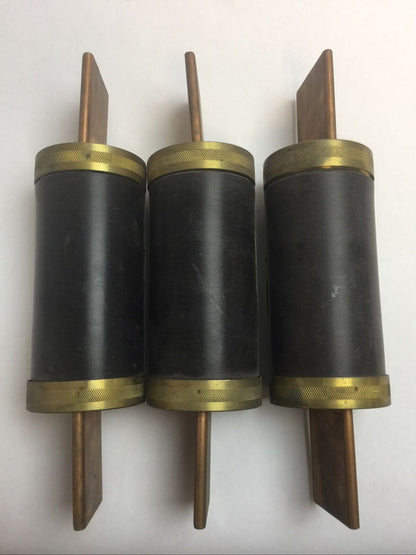 CEFCO 500 RENEWABLE FUSE 500AMP 250VAC (LOT OF 3)
