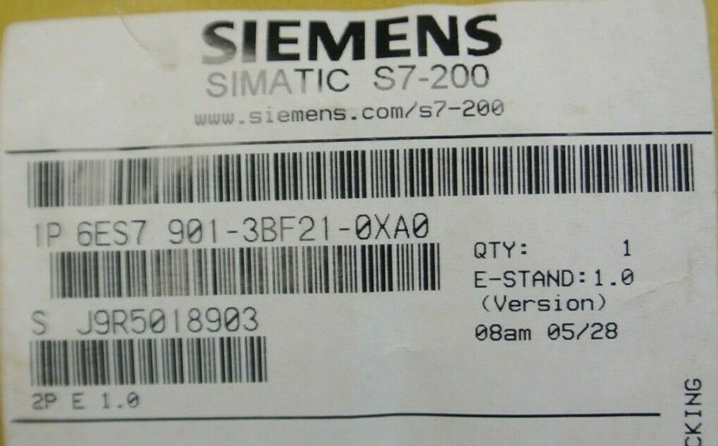 SIEMENS 6ES7901 3BF21-0XA0 / ISOLATED PC/PPI CABLE / F/S7200 / NEW SURPLUS