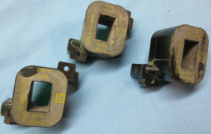 SQUARE D STARTER COIL 31012-400-23, 31012-400-49, 31012-400-52 LOT / 3 DIFFERENT