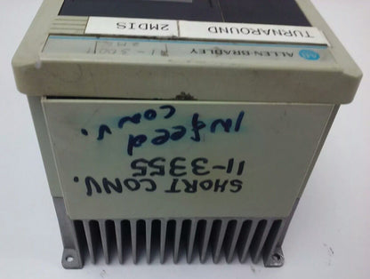 ALLEN BRADLEY 1305-BA03A SER. C, AC DRIVE, INPUT: 380/460V, 2.2A, 50/60HZ, PARTS