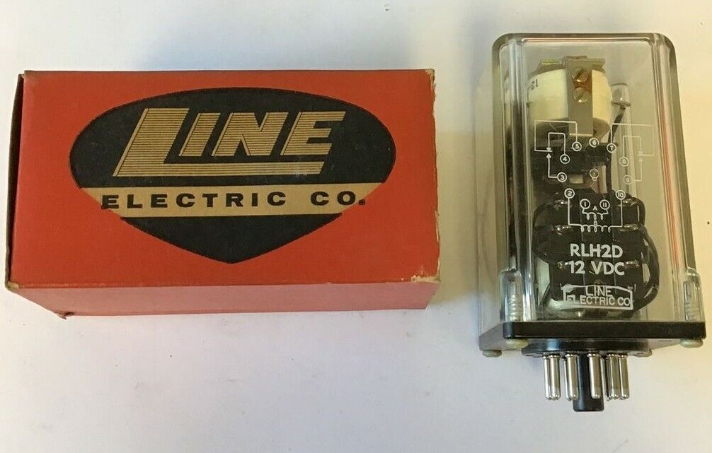 LINE ELECTRIC RLH2D RELAY 12VDC