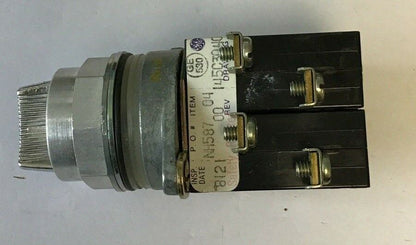 GENERAL ELECTRIC CR290YS203E1 NUC SELECTOR SWITCH 600V