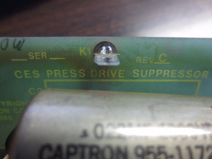 DYNAMATIC 15-825-1 Ser. K1, Rev. C - CES PRESS DRIVE SUPPRESSOR BOARD