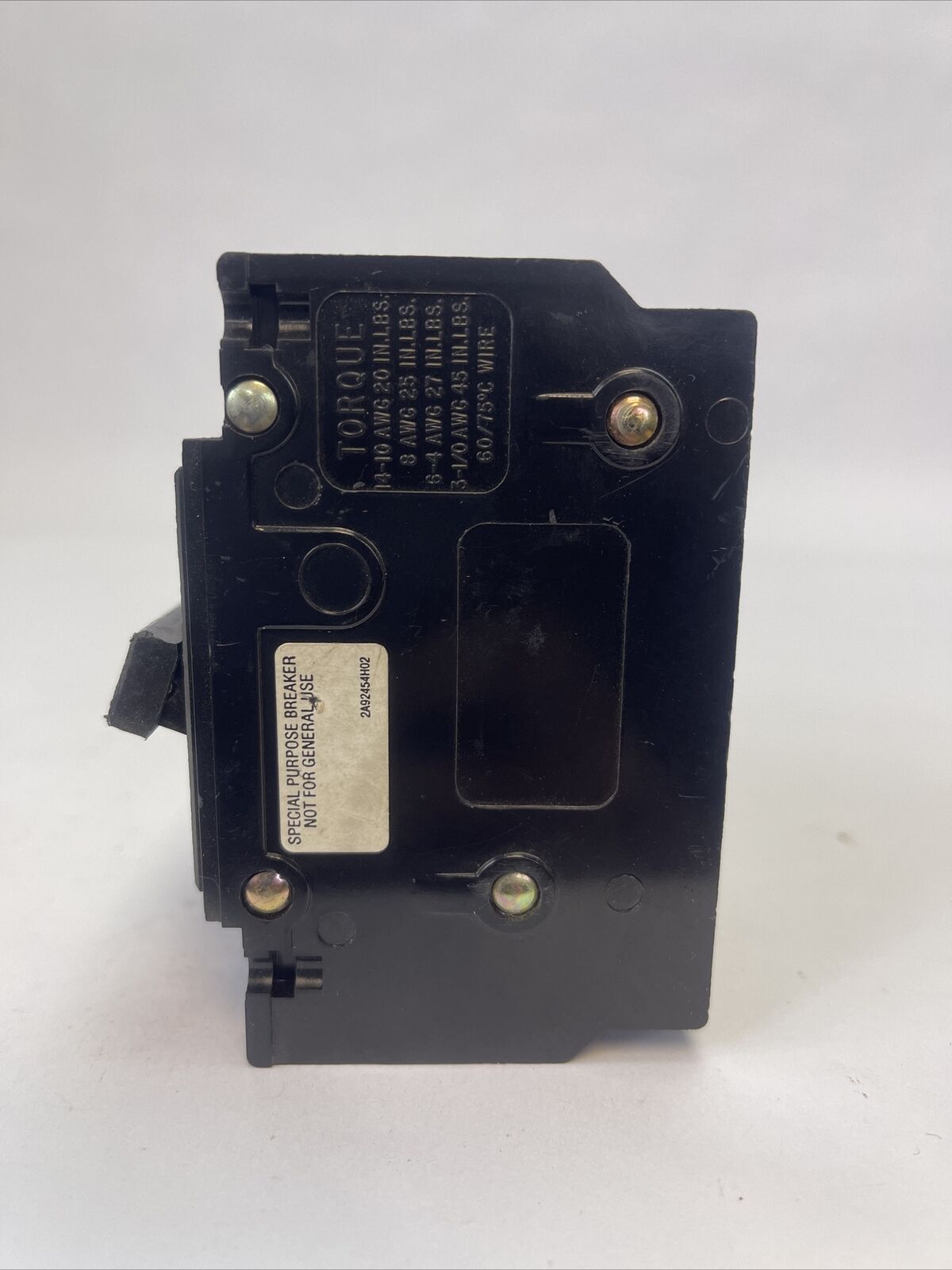 CUTLER HAMMER / WESTINGHOUSE QC3010HT CIRCUIT BREAKER 10AMP 3POLE 240VAC