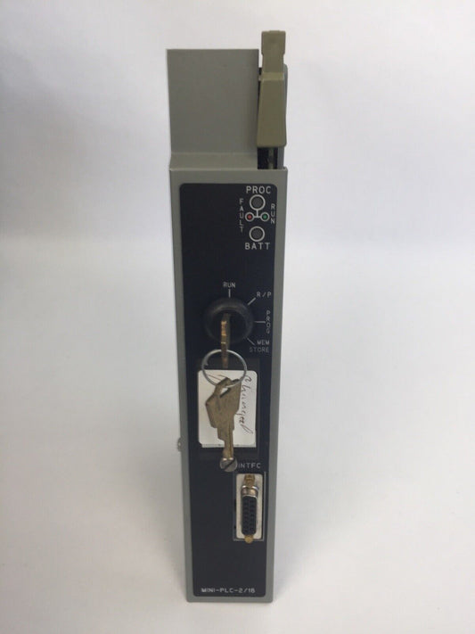 ALLEN BRADLEY 1772-LX D MINI-PLC-2/16 PROCESSOR 1.25A  5VDC SER D FIRMWARE REV F