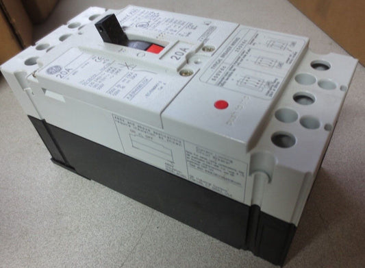 GE FCS36TE020R1 RECORD PLUS CIRCUIT BREAKER 20A, 480VAC, 3-POLE - NEW SURPLUS