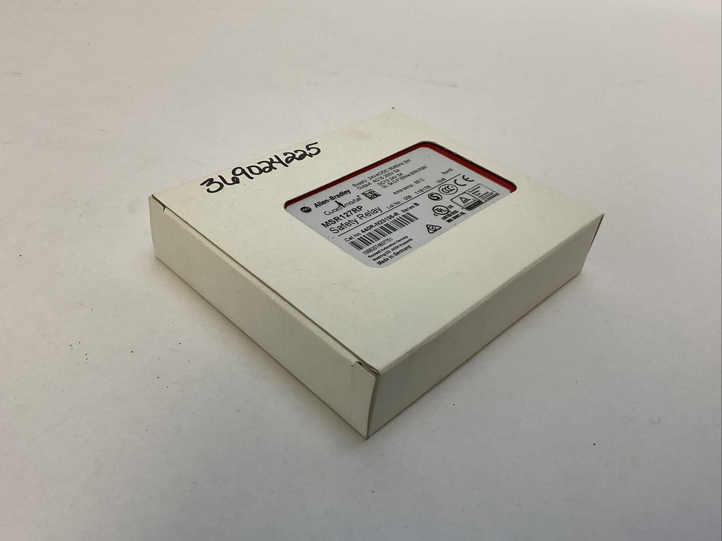 ALLEN BRADLEY 440R-N23135-R SERIES B GUARD MASTER SAFETY RELAY MSR127RP