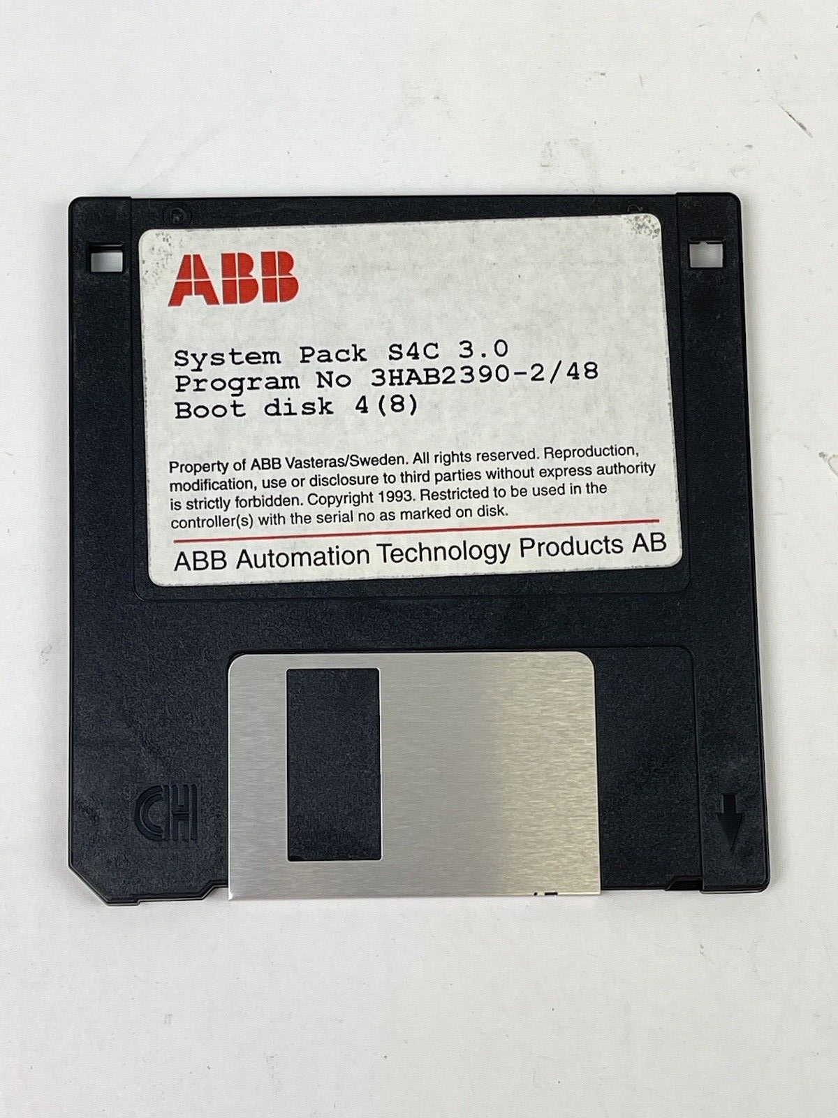ABB ROBOTICS - 64A-01634- RobotWare - 4 DISKS - SYSTEM PACK S4C 3.0 - SEE DESC.