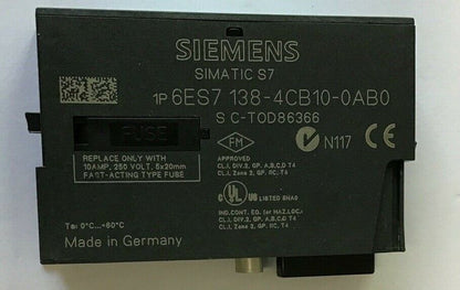 SIEMENS 6ES7 131-4BD01-0AA0 / SIEMENS 6ES7 138-4CB10-0AB0 OUTPUT MODULE