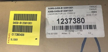 FANUC LINEAR MOTOR LIS A06B-0459-B120#1001 SLIDER
