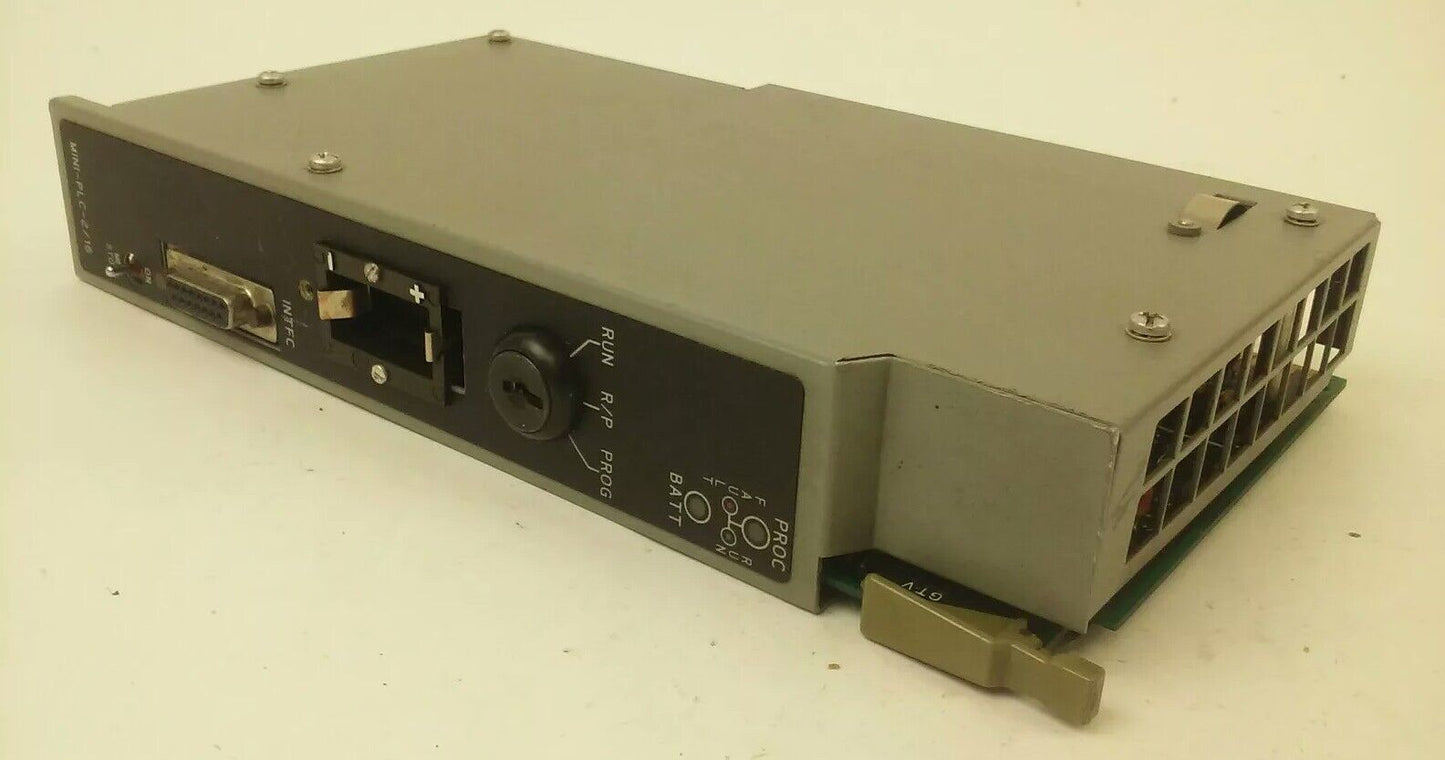 ALLEN BRADLEY 1772-LX SER C MINI-PLC-2/16 PRCESSOR 1.25AMP @ 5VDC FIRMWARE REV D