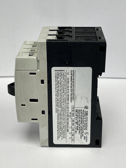 SIEMENS - 3RV1011-1DA10 - Motor breaker; 1.1kW; 220÷690VAC; DIN; SHt cir.rel 42A