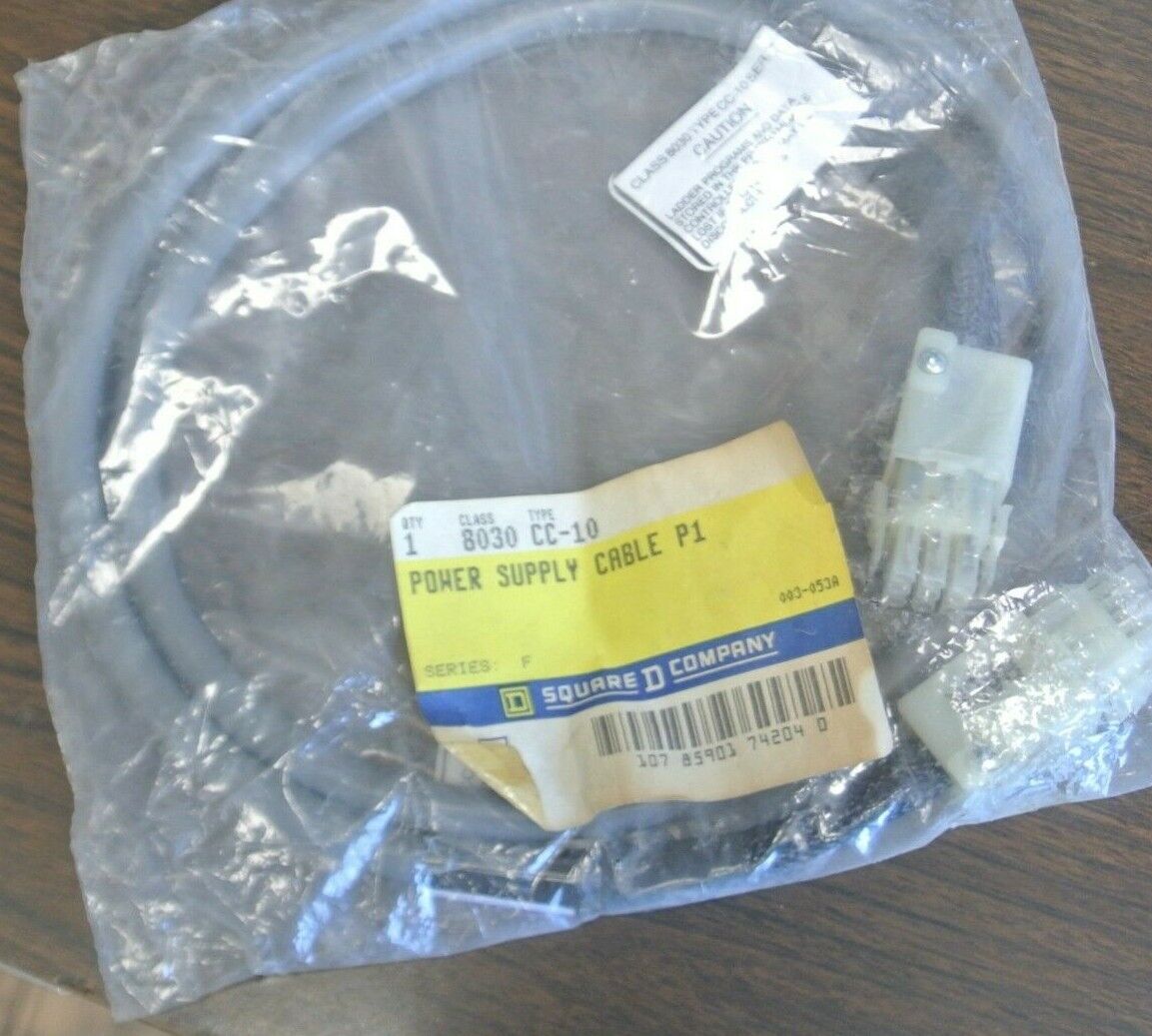SQUARE D 8030 CC-10 POWER SUPPLY CABLE P1 / NEW SURPLUS