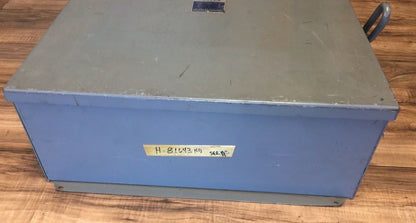 SQUARE D H81643ND NON FUSIBLE SAFETY SWITCH SERIES A2 100A 600VAC 60HP 6 POLE