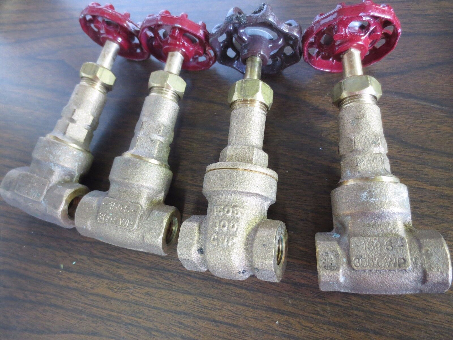 CRANE 431 BRONZE GATE VALVE - 1/4" - 150S, 300 CWP - NEW SURPLUS, LOT of 4