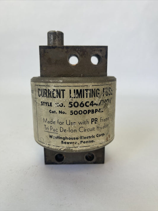 WESTINGHOUSE 5000PBP42 CURRENT LIMITING FUSE 506C447H01