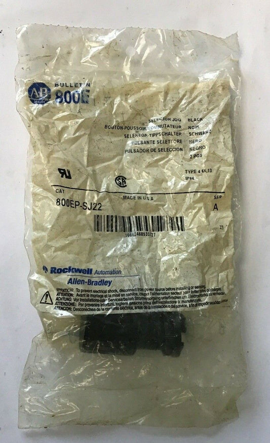 ALLEN BRADLEY 800EP-SJ22 PUSHBUTTON SER.A SELECTOR