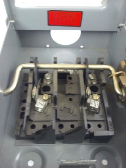 WESTINGHOUSE RGUN221 SAFETY SWITCH, 30A, 240V, 2P, NON FUSE, TYPE 3R RAINPROOF