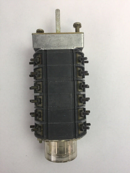 WESTINGHOUSE 508A162G01 TYPE W2 SWITCH 600V 20A ROTARY SWITCH NO HANDLE