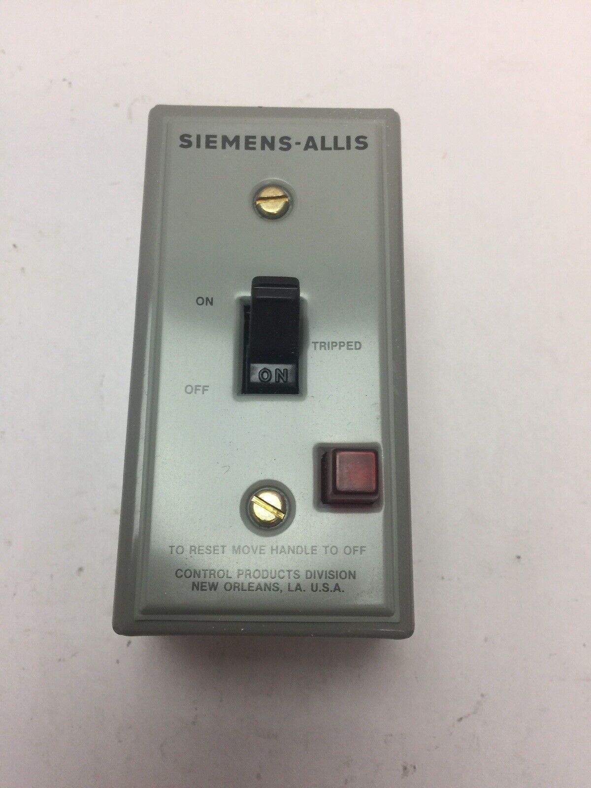 SIEMENS MSF11T11L FRACTIONAL HP MANUAL STARTER