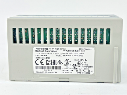 ALLEN BRADLEY - 1794-IB16 - VDC SINK INPUT MODULE - SERIES A - FLEX I/O